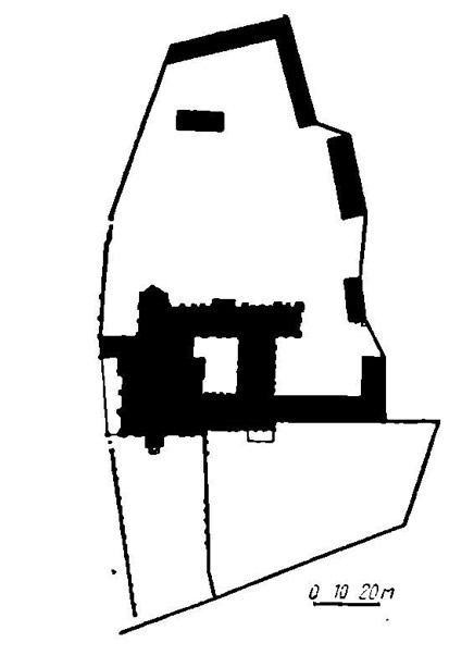 Генеральный план Бернарлинского монастыря