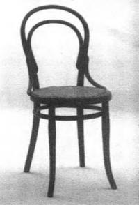 Модель стула № 14. М. Тонет, 1859