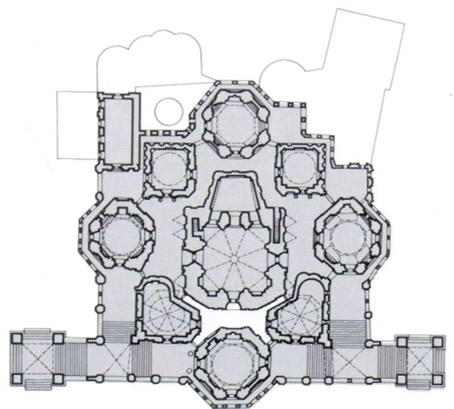План-схема Покровского собора