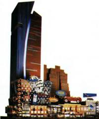 Проект многоэтажного офиса на 42 улице. Группа Архитектоника. Нью-Йорк, 1995
