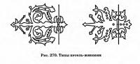 Рис. 270. Типы петель-жиковин