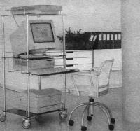 Столик компьютерный. М. Занузо, 90-е годы XX века