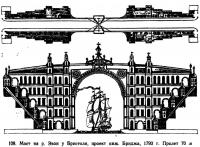 108. Мост на р. Эвон у Бристоля, проект инж. Бриджа