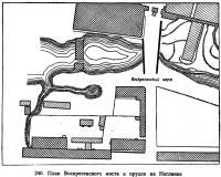 240. План Воскресенского моста и прудов на Неглинке