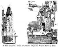 50. Типы подъемных мостов в Вилленеве и Орлеане