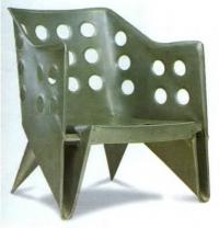 Алюминиевый стул. Геррит Ритвельд