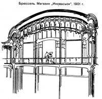 Брюссель. Магазин Иновасьон, 1901 г.