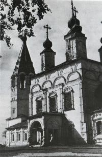 Церковь Дмитриевская в селе Дымково. Вид с юго-восточной стороны