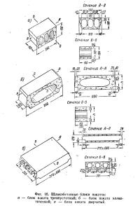 Фиг. 16. Шлакобетонные блоки накатов