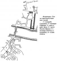 Флоренция. Схема пространственных связей
