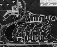 Конкурсный проект микрорайона «Восток». Вариант Минскпроекта