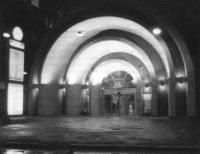 Освещение наземного вестибюля станции метро Красные ворота