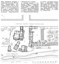 План Соборного дворища и Архиерейского дома