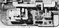Рангун, Бирма. Комплекс посольства СССР. Проект 1974—1976 гг. Генплан