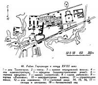 Район Городницы к концу XVIII века