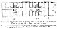 Рис. 1.10. Крупнопанельный жилой дом серии I-515. План типового этажа