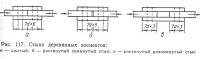 Рис. 117. Стыки деревянных элементов