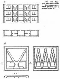 Рис. 1.21. Фрагмент наружной стены