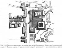 Рис. 13.2. Проект планировки и застройки центральной площади г. Владимира