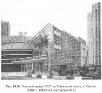 Рис. 14.36. Торговый центр ЗАР на Рублевском шоссе, г. Москва