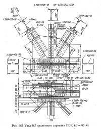 Рис. 145. Узел Н2 пролетного строения ПСК