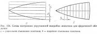 Рис. 164. Схемы построения укрупненной выкройки лепестков для сферической оболочки