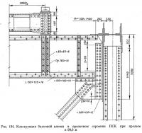 Рис. 184. Конструкция балочной клетки в пролетном строении ПСК