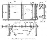 Рис. 197. Конструкция продольных балок