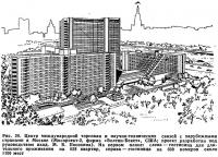 Рис. 20. Центр международной торговли и научно-технических связей с зарубежными странами в Москве