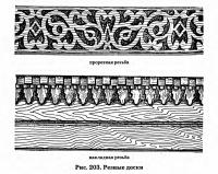 Рис. 203. Резные доски