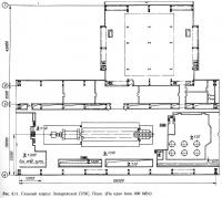 Рис. 3.11. Главный корпус Запорожской ГРЭС. План