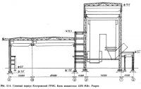 Рис. 3.14. Главный корпус Костромской ГРЭС. Блок мощностью 1200 МВт. Разрез