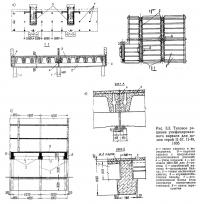 Рис. 3.3. Типовое решение унифицированного каркаса для домов серий II-57, II-49, 1605