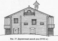 Рис. 37. Деревянный жилой дом