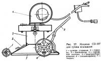 Рис. 37. Машина СО-107 для сушки основания