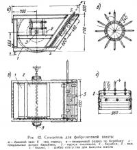 Рис. 42. Смеситель для фибролитовой шихты