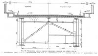 Рис. 55. Поперечные разрезы сварного пролетного строения