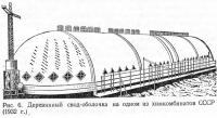 Рис. 6. Деревянный свод-оболочка на одном из химкомбинатов СССР (1932 г.)