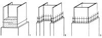 Рисунки 1-3. Обетонирование колонн