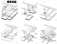 Рисунки 1-6. Потолки из съемных плит