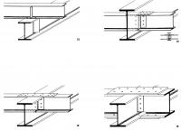 Рисунки 12-15. Конструкции креплений, передающих поперечные силы и изгибающие моменты