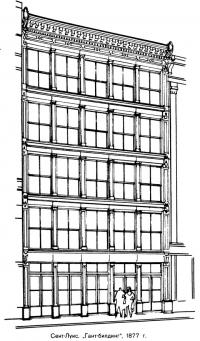 Сент-Луис. Гант-билдинг, 1877 г.