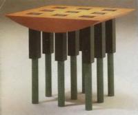 Шигеро Учида, стол «il Tavolo per Aldo», 1989