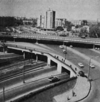 Транспортная развязка в трех уровнях на площади Савеловского вокзала