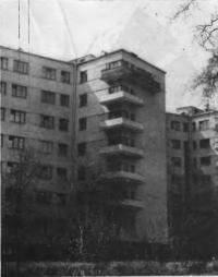 Жилой дом на углу Староконюшенного переулка и Сивцева Вражка, 1930