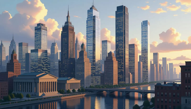 Архитектурные ландшафты городов: путешествие сквозь историю