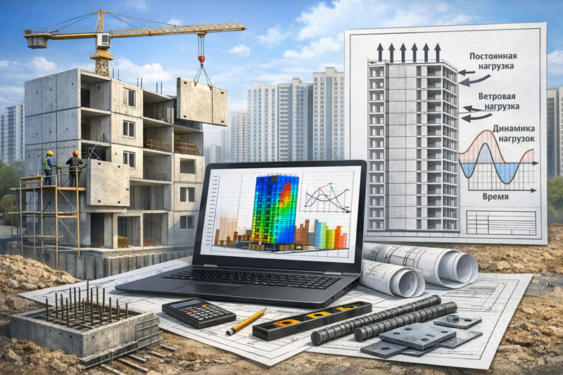 Высотные панели без сюрпризов: как считать крупнопанельные здания